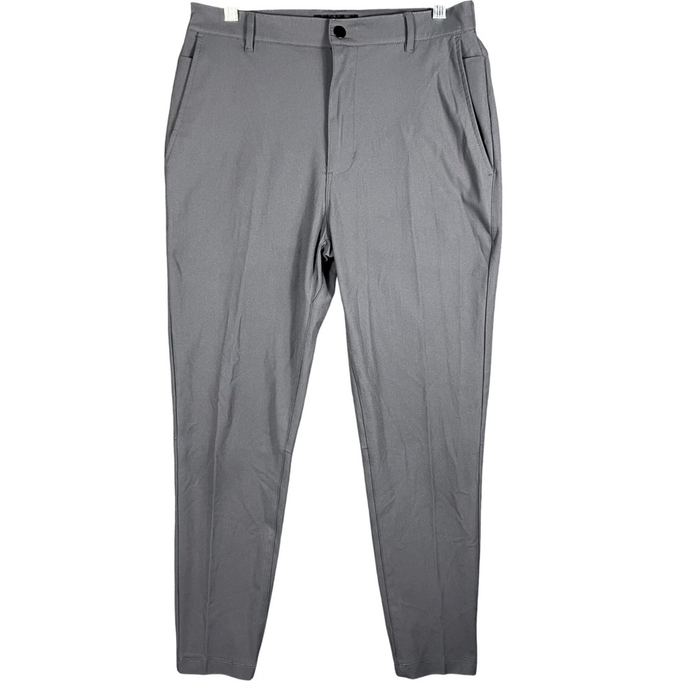 Cuts AO Jogger Pants Mens Large Gray Tapered Elastic Cuff Athleisure Techwear